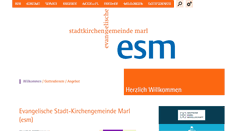 Desktop Screenshot of esm.de