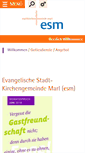 Mobile Screenshot of esm.de